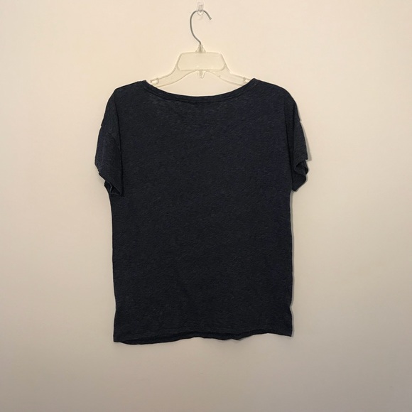 J. crew Stretched Cotton Drop Shoulder Tee - Picture 3 of 4
